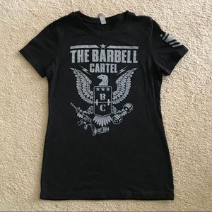 ‼️CLOSET CLOSEOUT‼️ NWOT Barbell Cartel TShirt